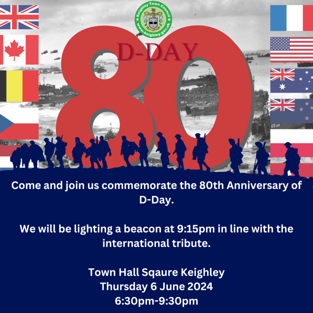 KTC D-Day Celebration – KEIGHLEY & DISTRICT LOCAL HISTORY SOCIETY