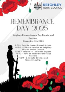 Keighley's Remembrance Sunday 2025